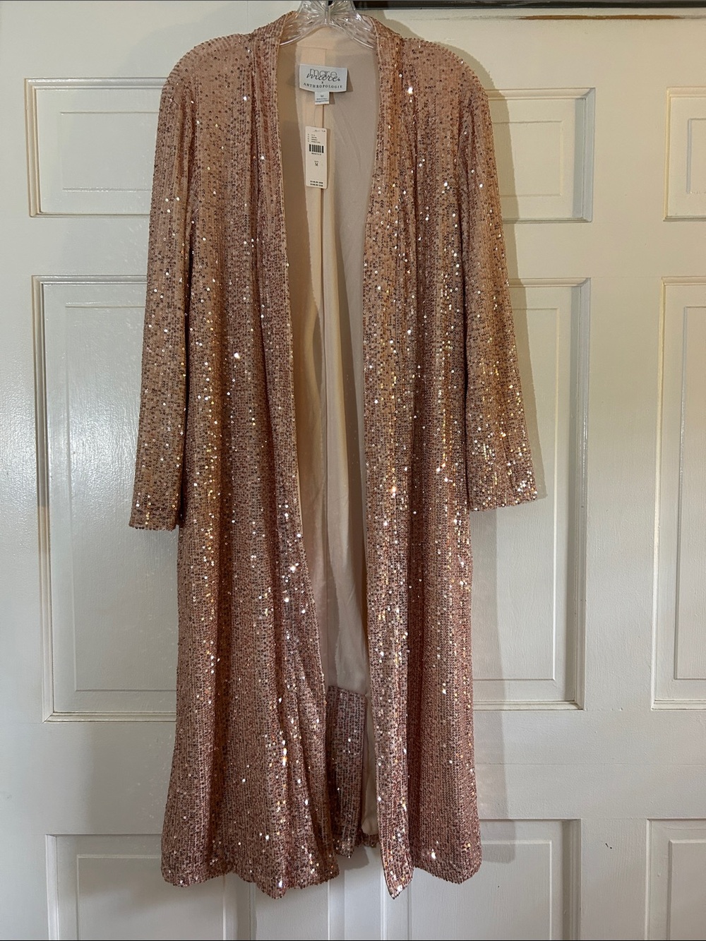Mare Mare Rose Gold Sequin duster